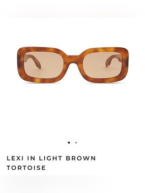 Lexi Light Brown Tortoise Sunglasses